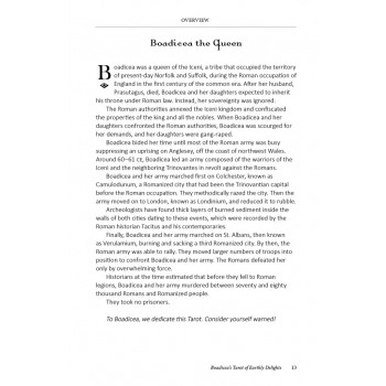 Boadicea's Tarot of Earthly Delights kortos Schiffer Publishing